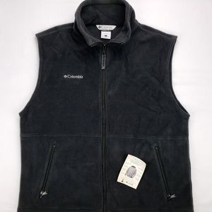 Columbia Fleece Vest mens Large Bramd new